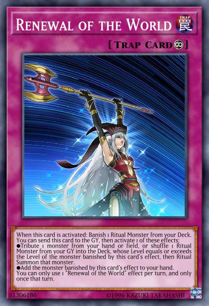 Renouvellement du Monde