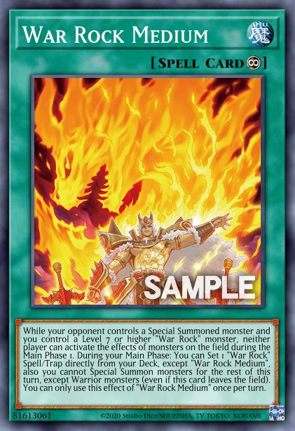 Médium du Rocher de Guerre