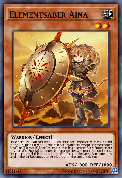 Aina, Élémentsabre