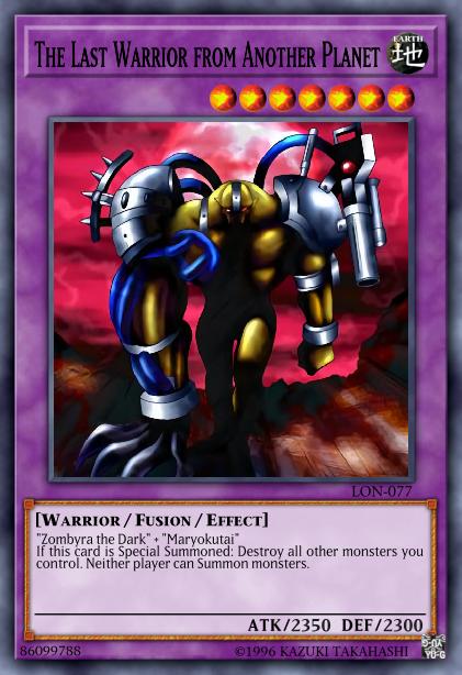 L'Ultime Guerrier d'une Autre Planète