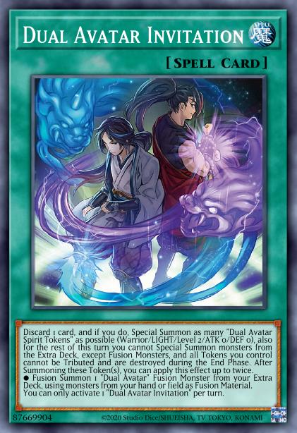 Invitation du Double Avatar