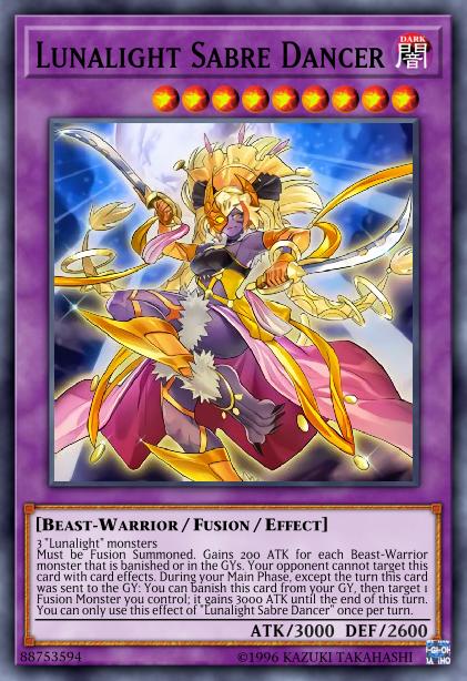 Danseuse aux Épées Clair de Lune