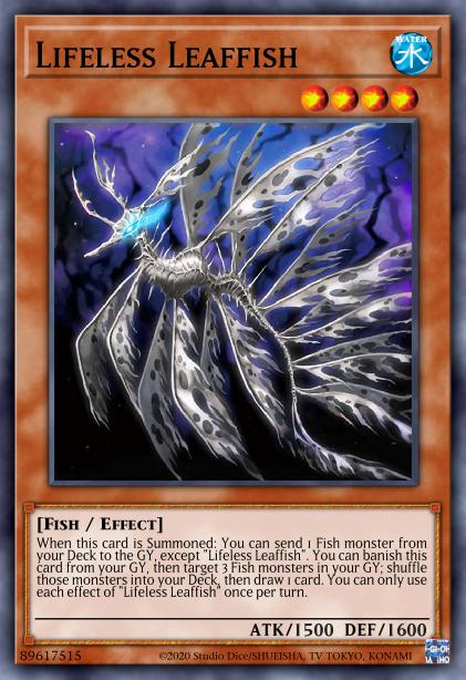 Poisson Feuille Inerte