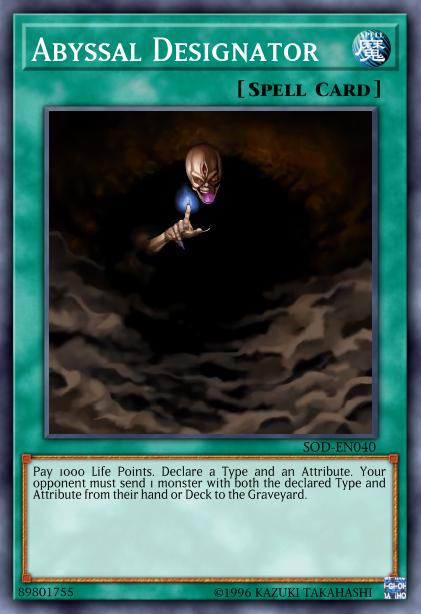 Concepteur des Abysses