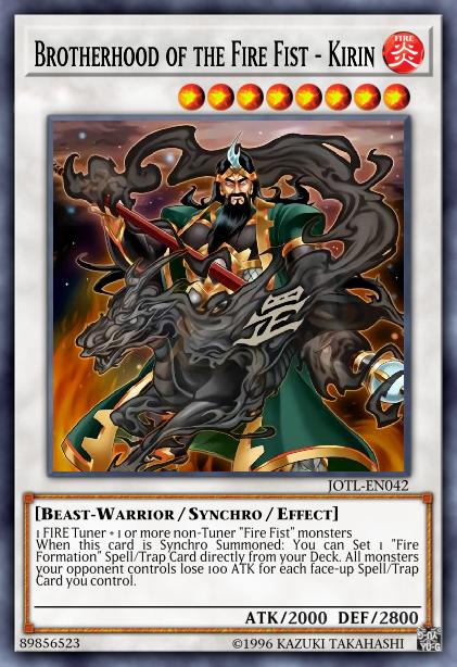 Confrérie du Poing de Feu - Kirin