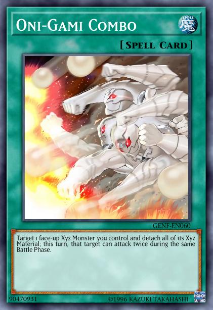 Combo de l'Oni-Gami