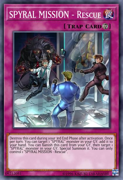 MISSION ESPIRALE - Secours