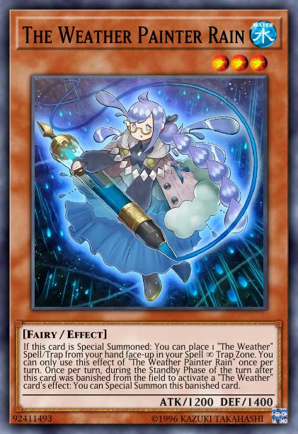 Pluie, Peintre Météorologique