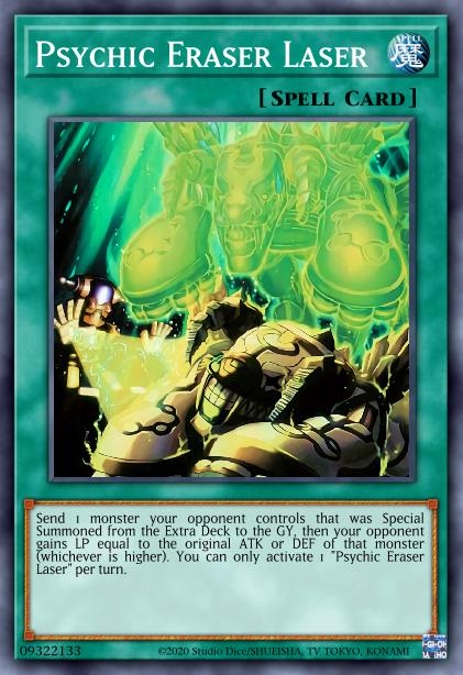 Laser Effaceur Psychique