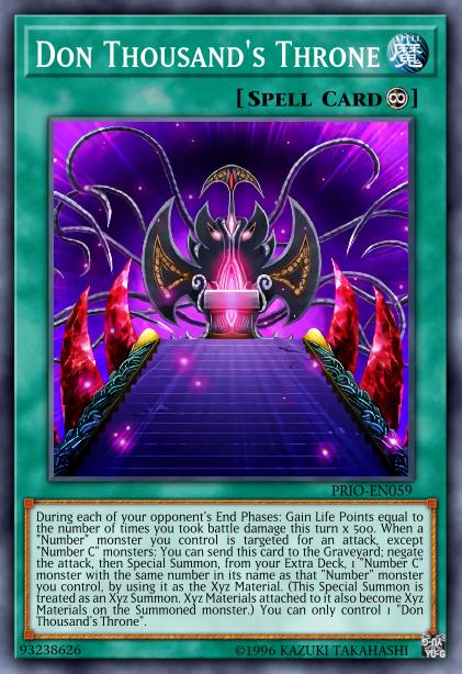 Le Trône de Don Mille