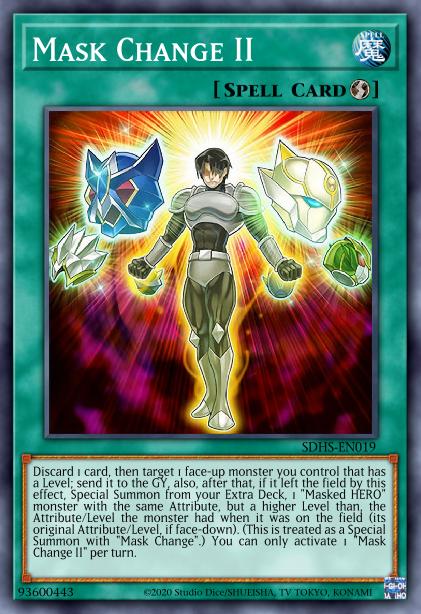 Changement de Masque II