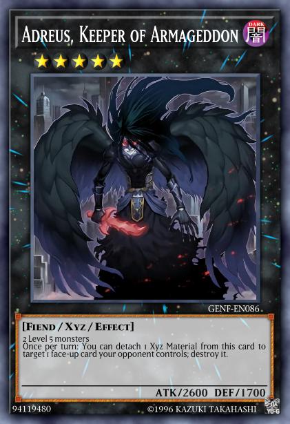 Adreus, Gardien de l'Armageddon