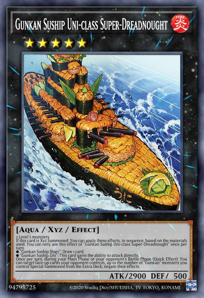 Batosushi Gunkan Classe Uni Super-Neredouterien