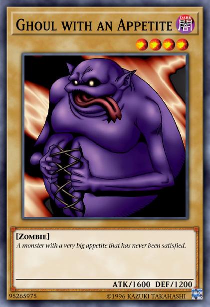 Goule à l'appétit vorace