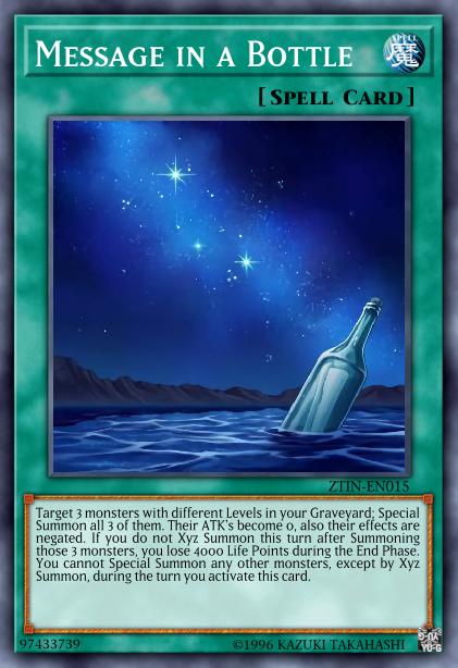 Message dans une Bouteille