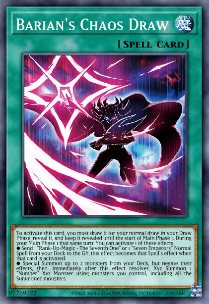 Pioche du Chaos de Barian