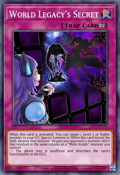 Secret de l'Héritage du Monde