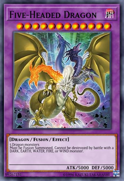 Dragon à Cinq Têtes