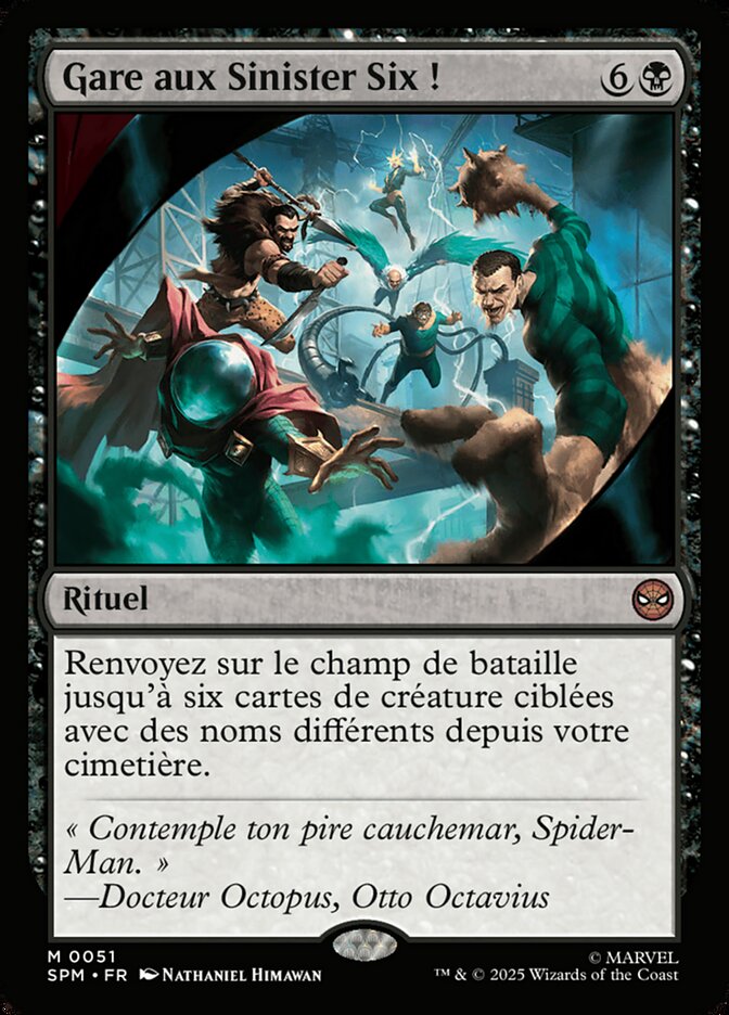 Gare aux Sinister Six !