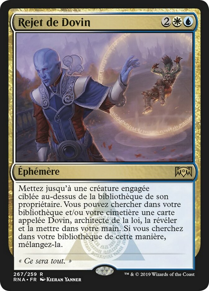 Rejet de Dovin