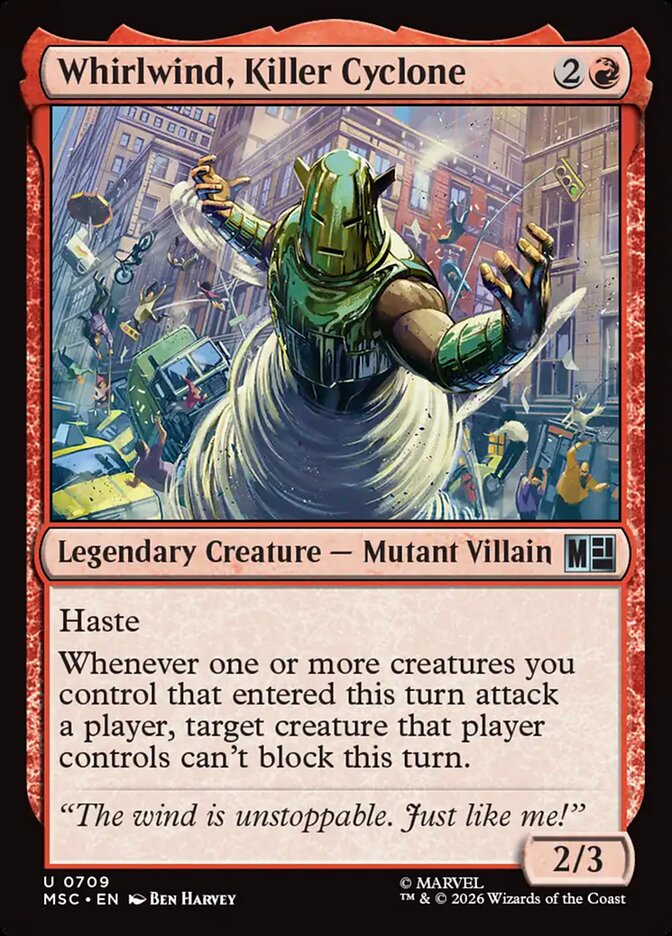 Whirlwind, Killer Cyclone
