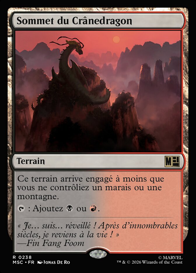 Sommet du Crânedragon