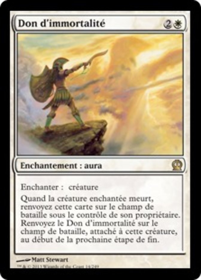 Don d'immortalité