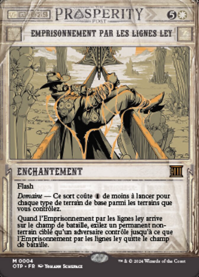 Emprisonnement par les lignes ley