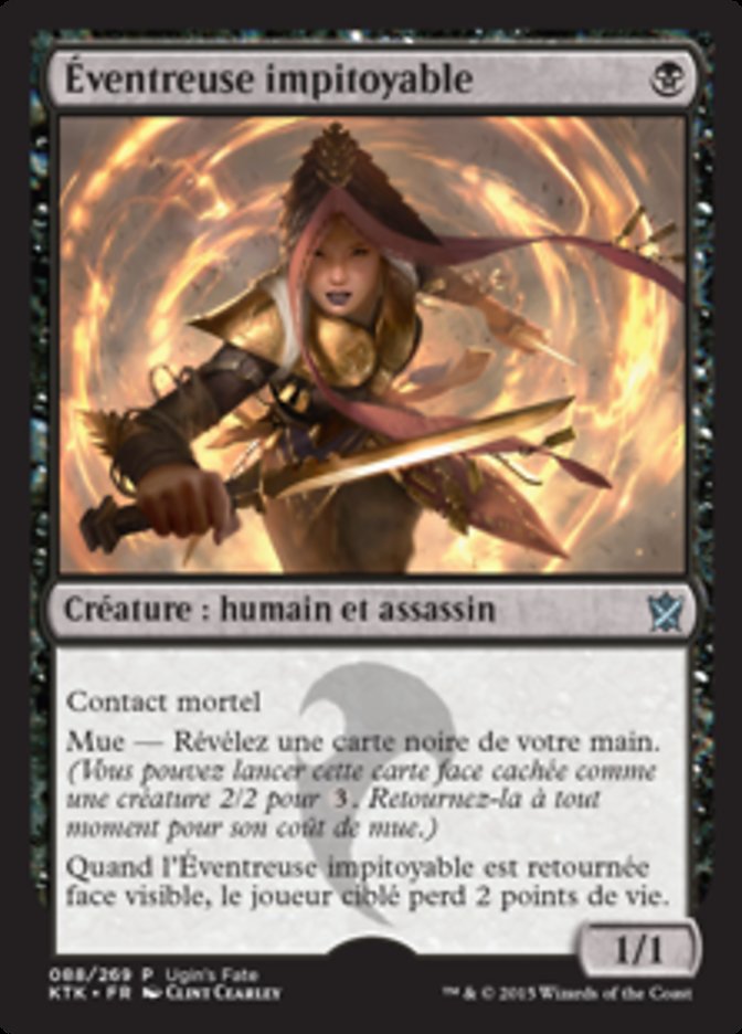 Éventreuse impitoyable