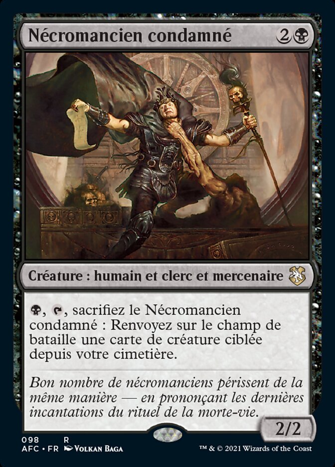 Nécromancien condamné