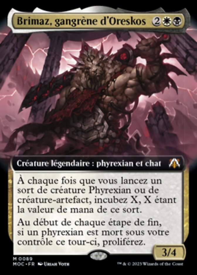 Brimaz, gangrène d'Oreskos