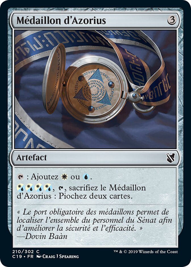 Médaillon d'Azorius