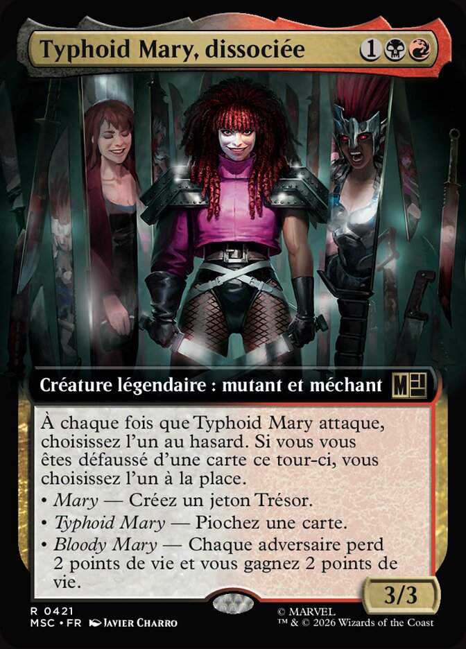 Typhoid Mary, dissociée