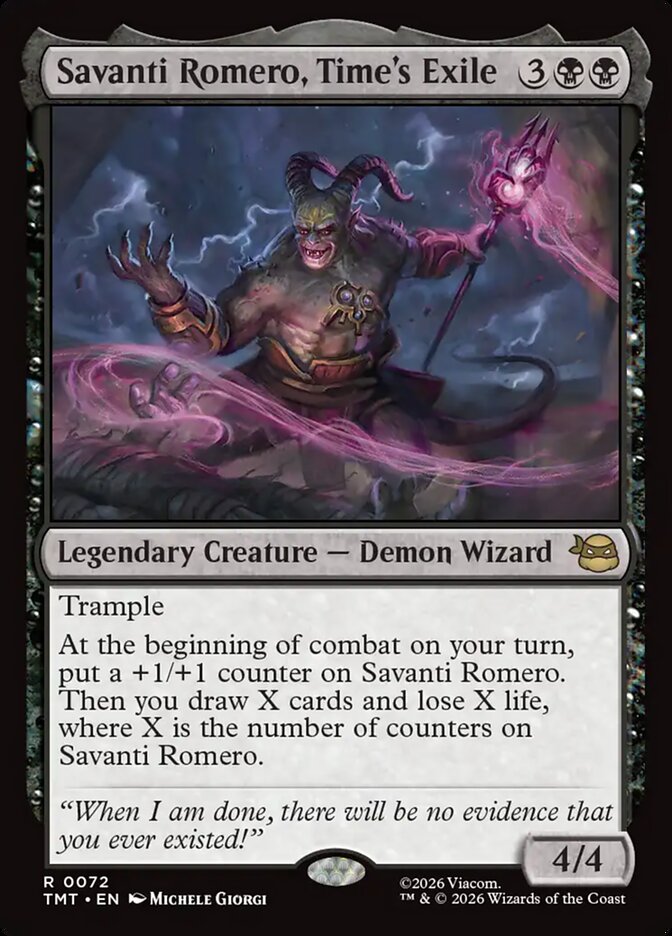 Savanti Romero, Time's Exile