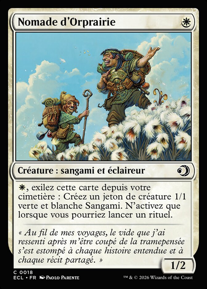 Nomade d'Orprairie