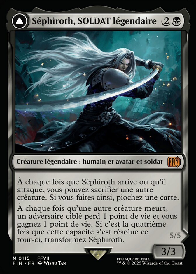 Sephiroth, Fabled SOLDIER