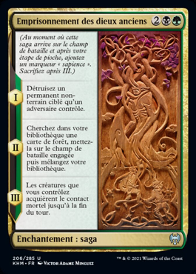 Emprisonnement des dieux anciens