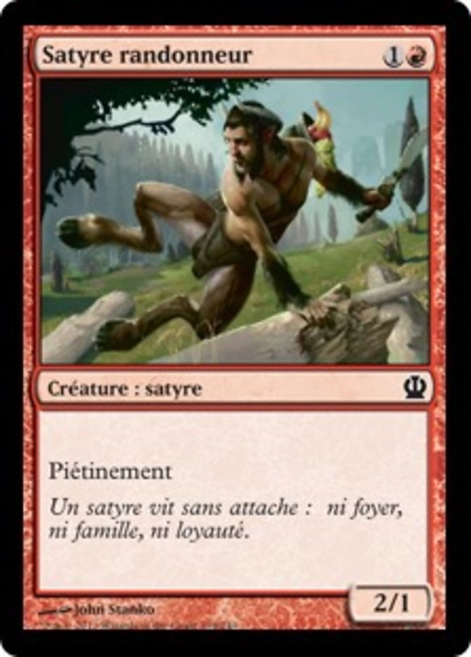 Satyre randonneur