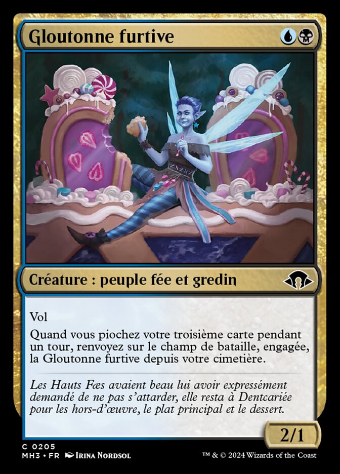 Gloutonne furtive