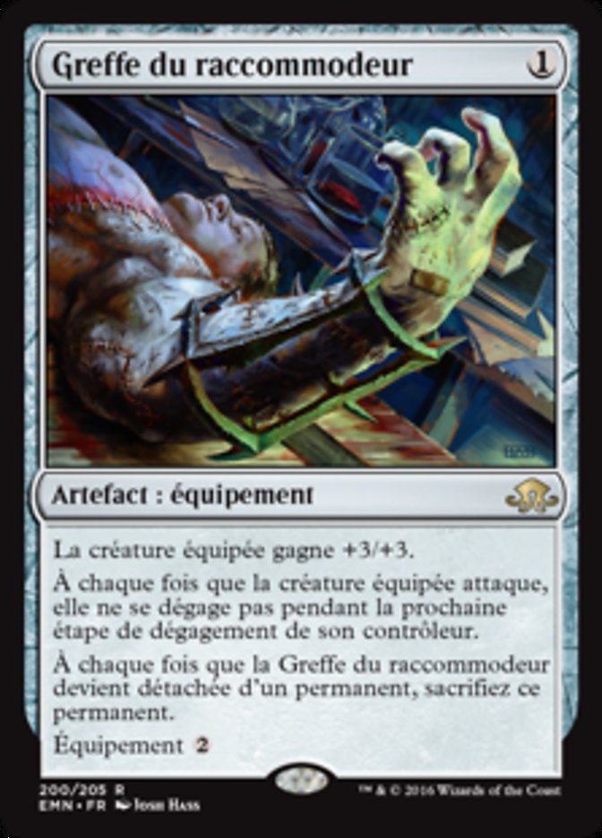 Greffe du raccommodeur