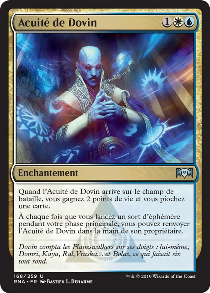 Acuité de Dovin