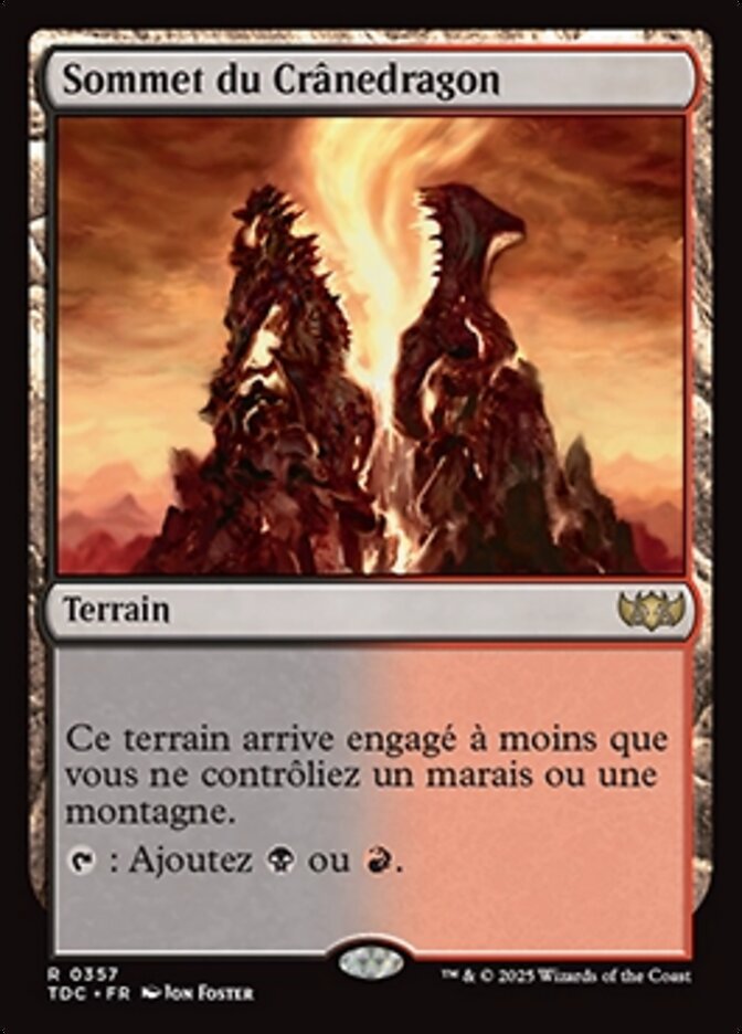 Sommet du Crânedragon