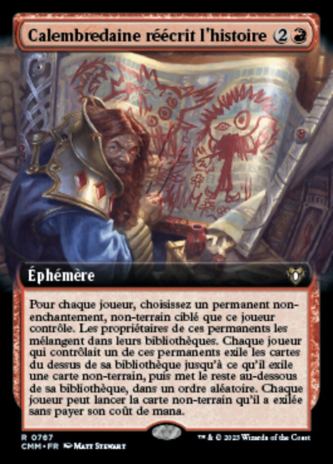 Calembredaine réécrit l'histoire