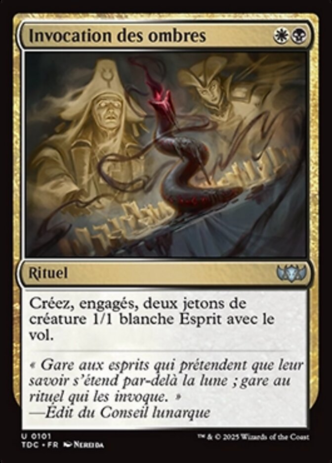 Invocation des ombres