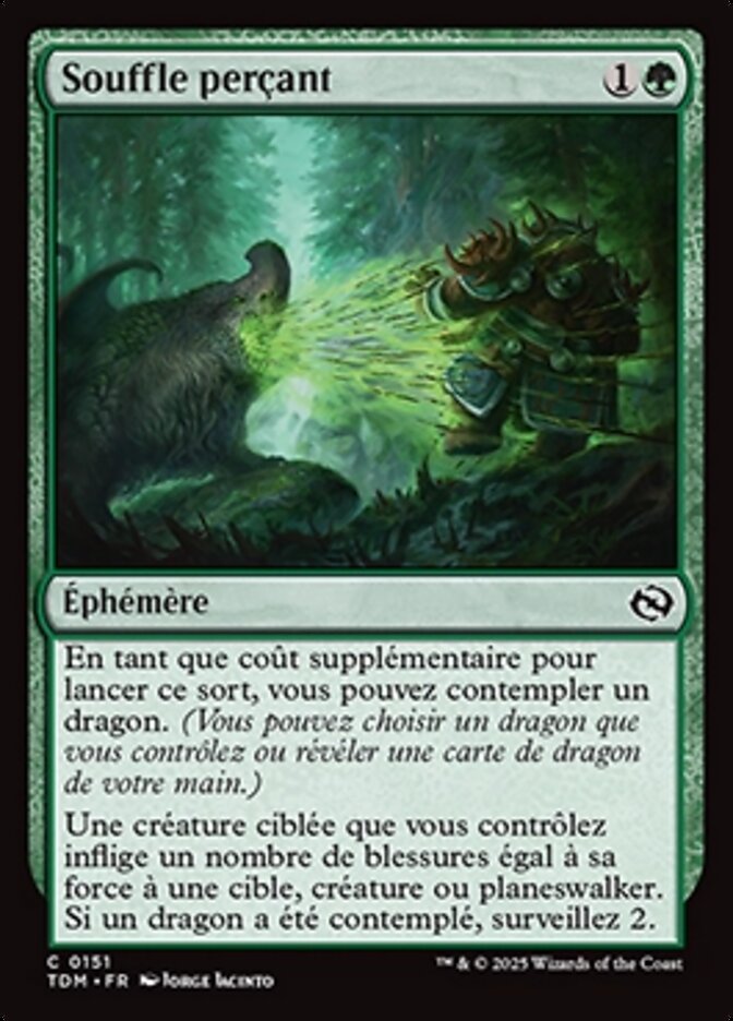 Souffle perçant