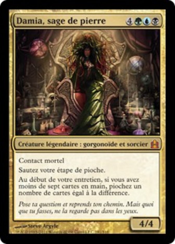 Damia, sage de pierre