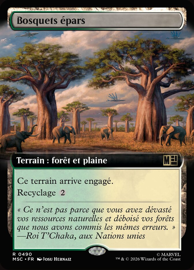 Bosquets épars