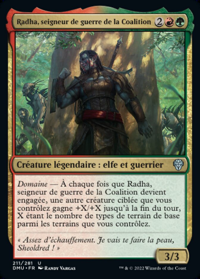 Radha, seigneur de guerre de la Coalition