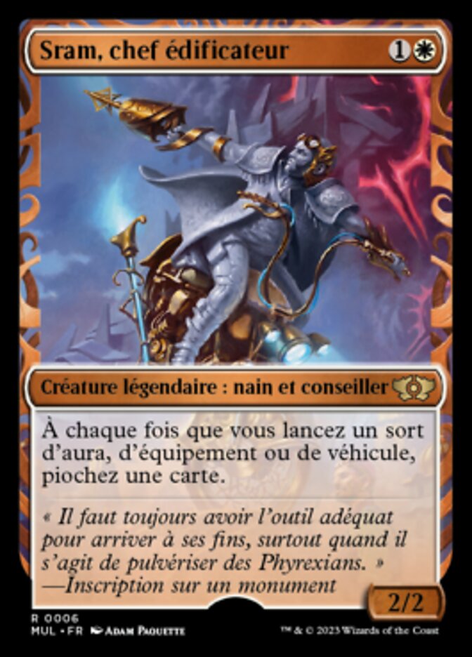 Sram, chef édificateur