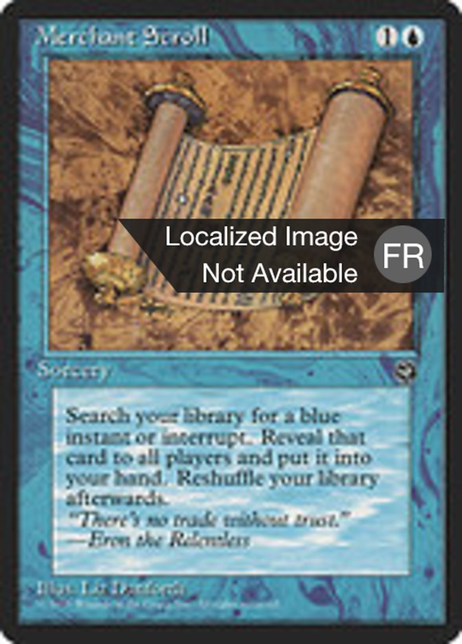 Parchemin du marchand